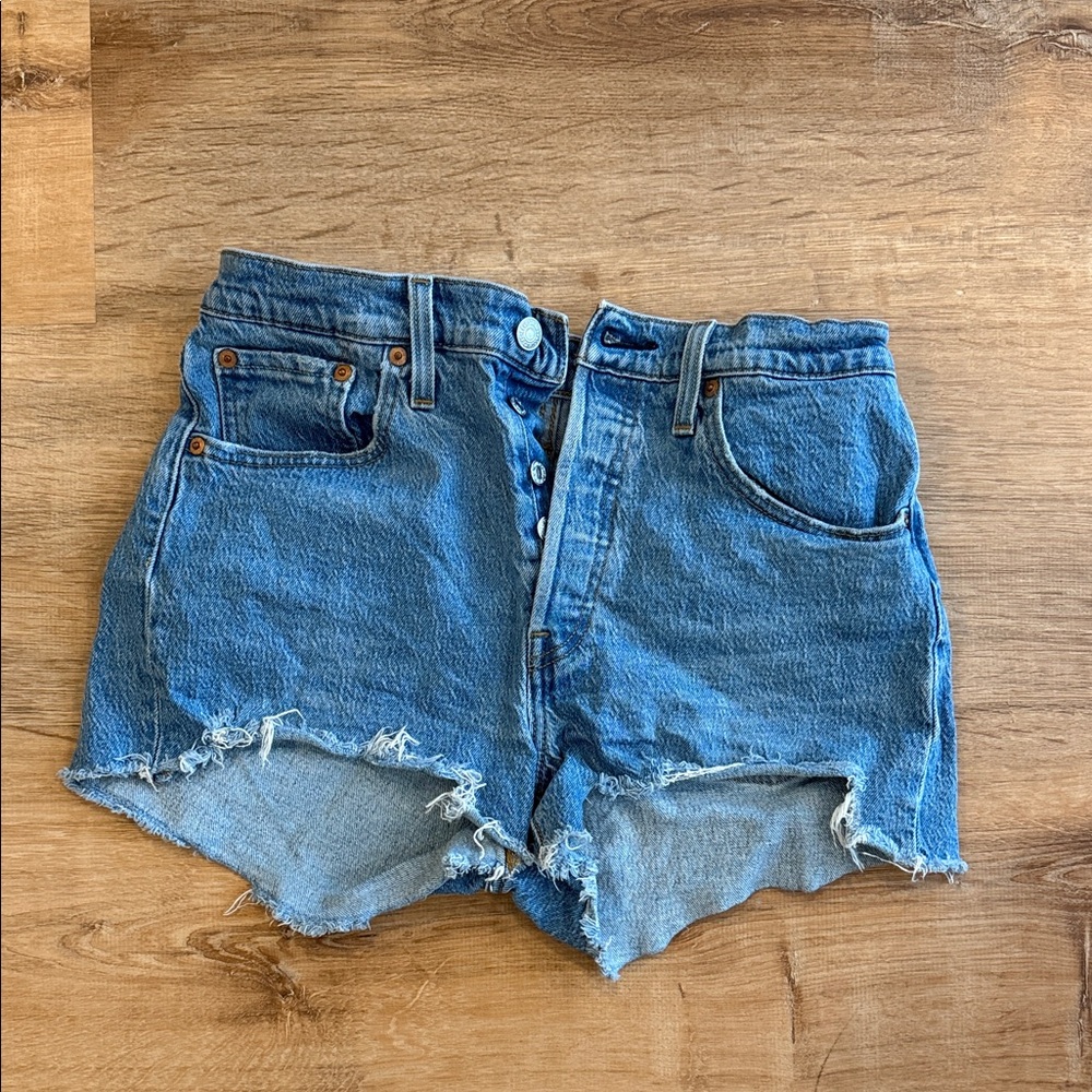 Denim High-Waisted Women Shorts